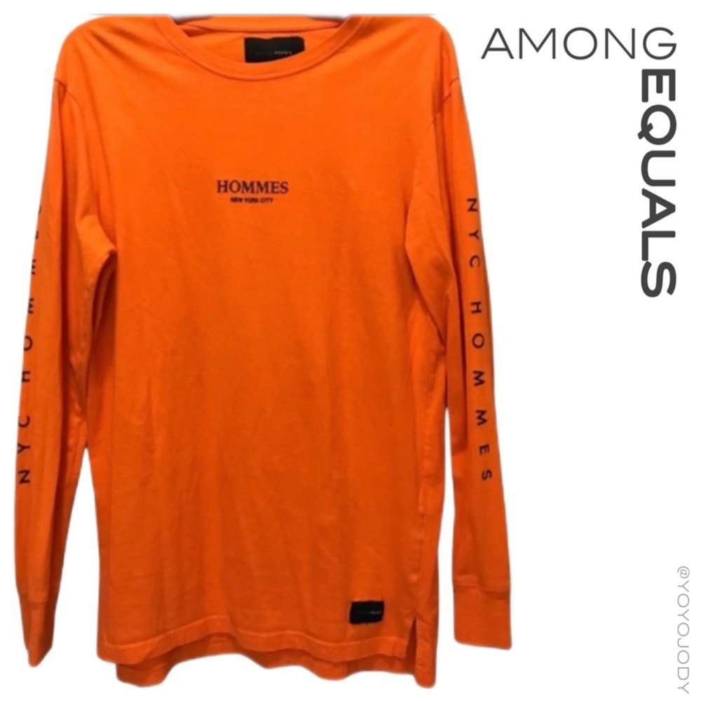 Among Equals Hommes New York City Long Sleeve T-Shirt